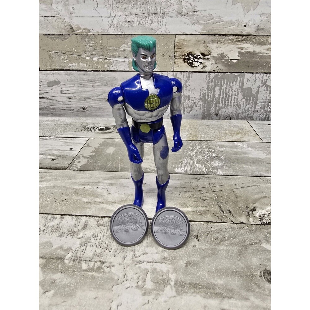 TIGER TOYS CAPTAIN PLANET TORNADO CAPTAIN PLANET ACTION FIGURE